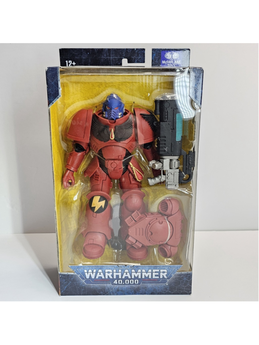 SEALED Warhammer 40K Action Figure Space Marine Blood Angels Hellblaster 7in NEW